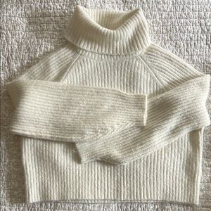 Cozy Cream Turtleneck Sweater